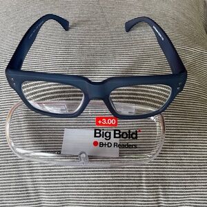 B&D Big Bold Readers 3.00 Blue